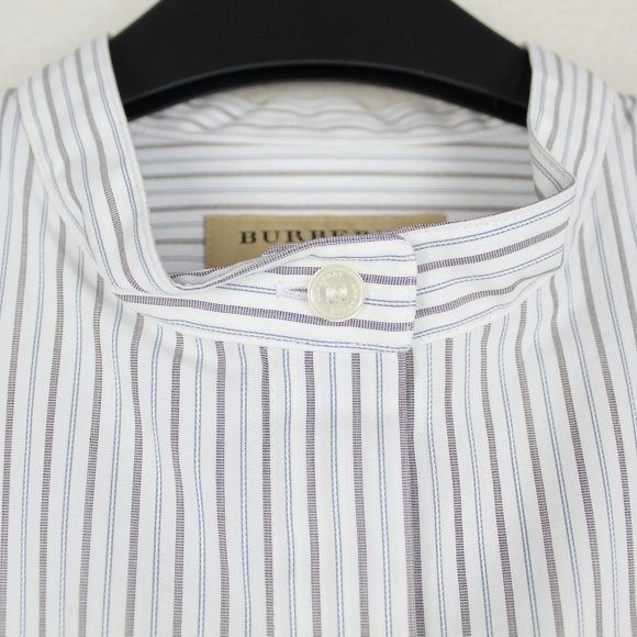 NWT Burberry Striped Cotton Waist Tie Top - Picture 6 of 12